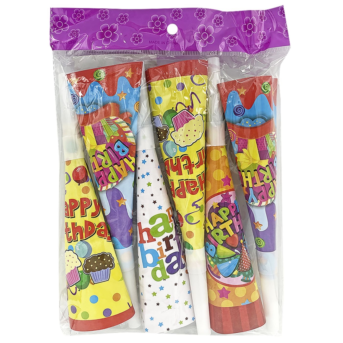 Χάρτινη Κόρνα για Πάρτυ σετ=6τεμ 20cm Homie 3729 - 1 τμχ - Image 2