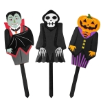 Διακοσμητικό Halloween Ξύλινο 65x21cm Carnavalista 232668 - 1 τμχ