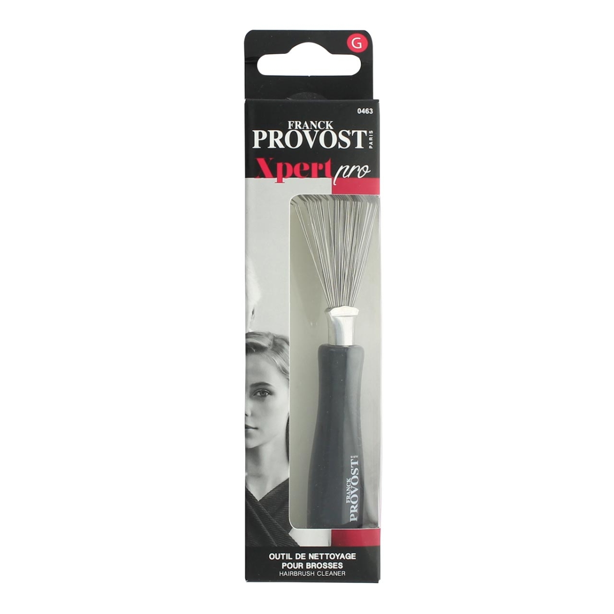 Franck Provost Xpert Pro 0463 Καθαριστικό Βούρτσας Μαλλιών Μαύρο - Image 2