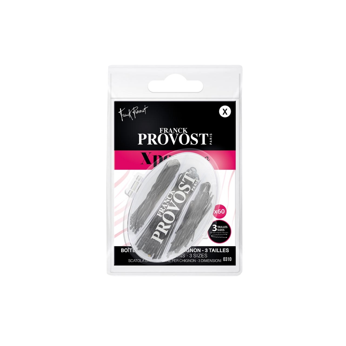 Franck Provost Xpert Pro 0310 Φουρκέτες Μαλλιών Μαύρες - Image 2