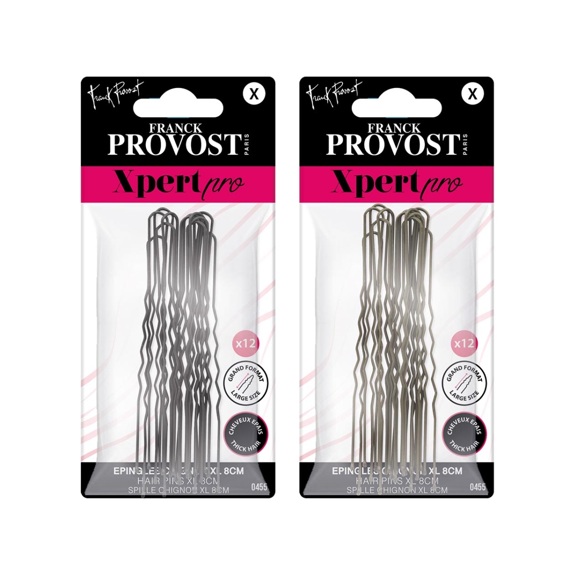 Franck Provost Xpert Pro 0455 XL Φουρκέτες Μαλλιών Πολύχρωμες - Image 2
