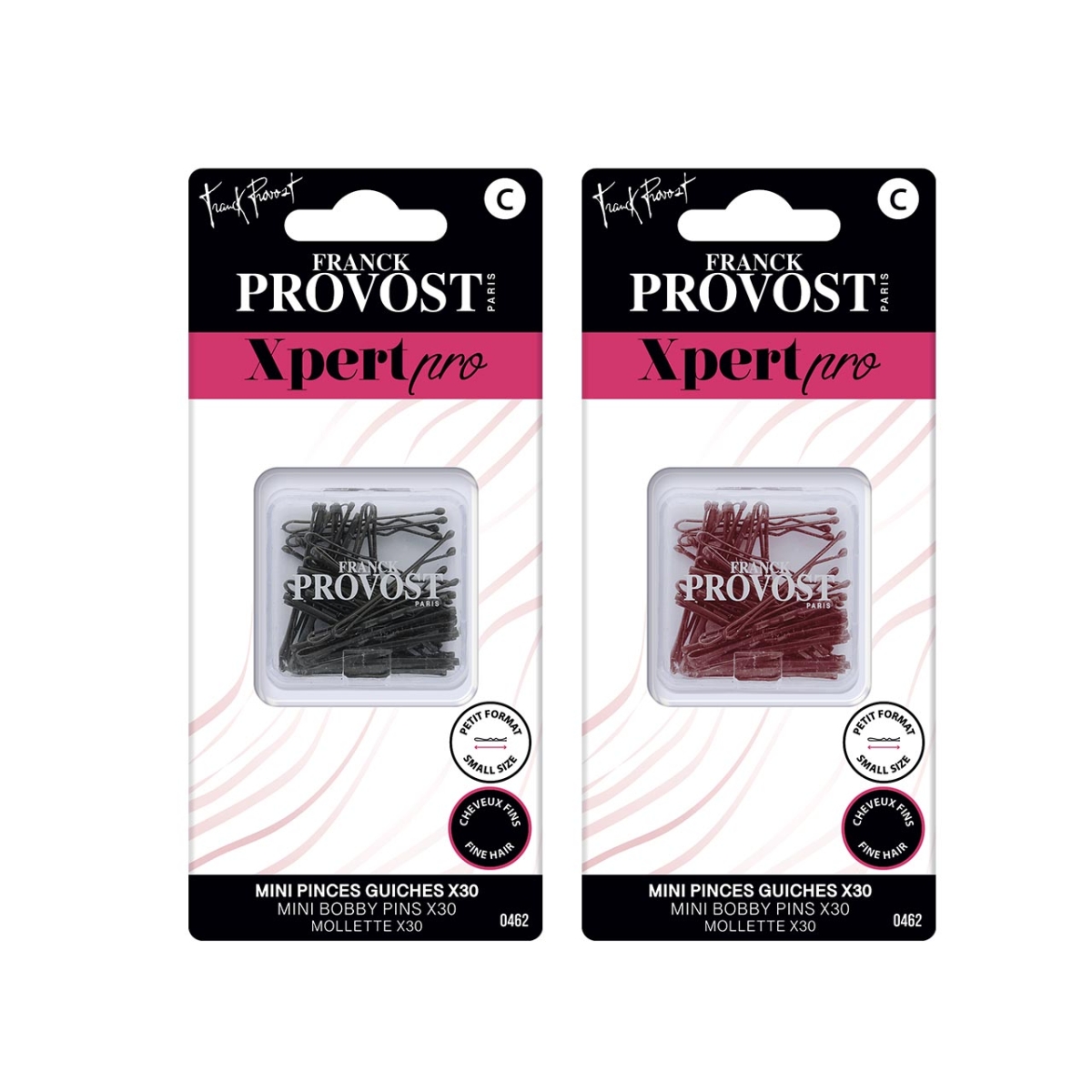 Franck Provost Xpert Pro 0462 Σετ Τσιμπιδάκια Μαλλιών Πολύχρωμα - Image 2