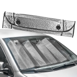 Ηλιοπροστασία Αυτοκινήτου Aluminium 130x60cm SummerTiempo 621523 - 1 τμχ