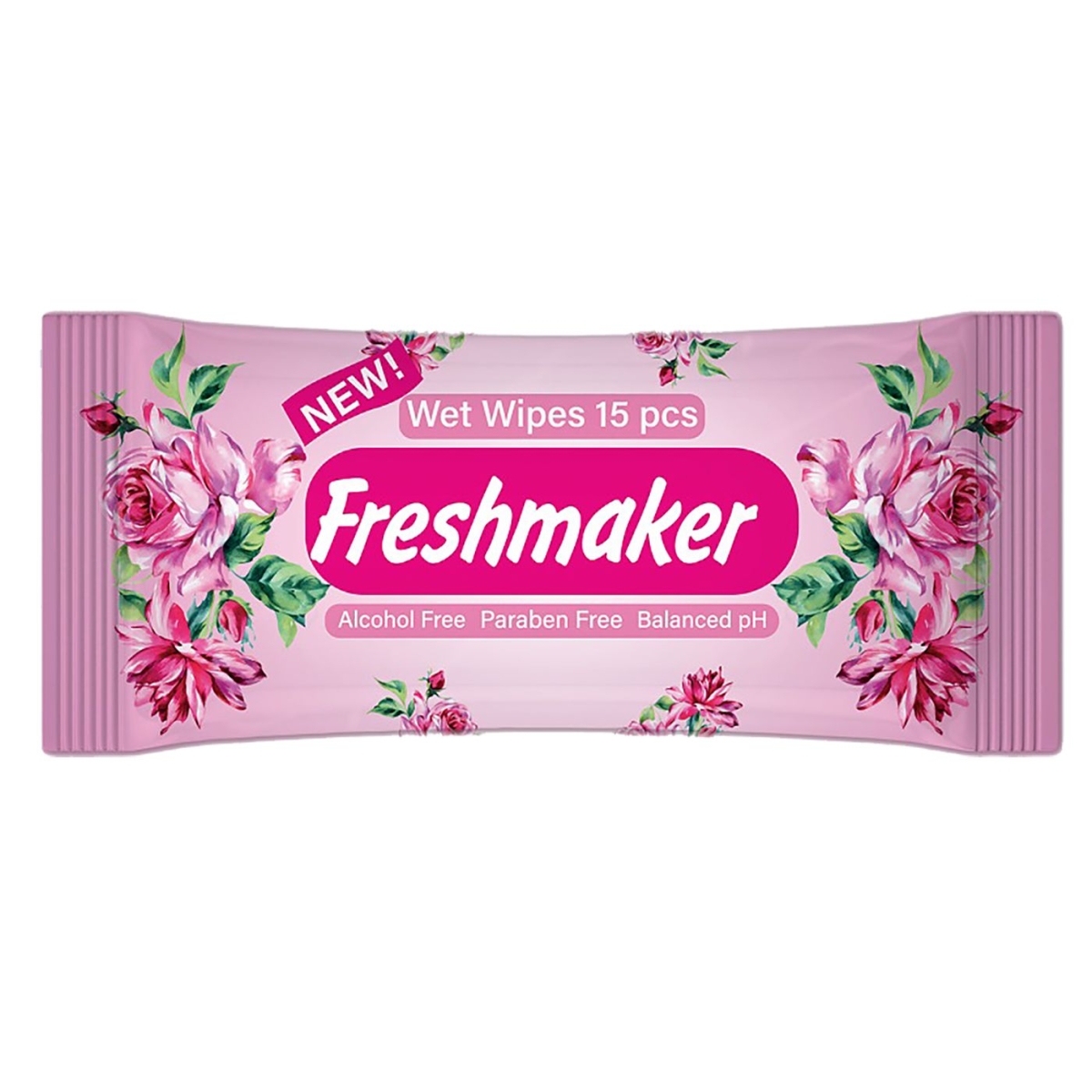 Υγρά Μαντηλάκια Freshmaker Flower πακ=15τεμ  4teen4ty 25137 - 1 τμχ - Image 2
