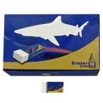 Γόμα Λευκή σετ=40τεμ 3,3x1,5cm JustNote 703183 - 1 τμχ