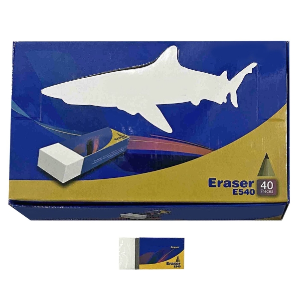 Γόμα Λευκή σετ=40τεμ 3,3x1,5cm JustNote 703183 - 1 τμχ