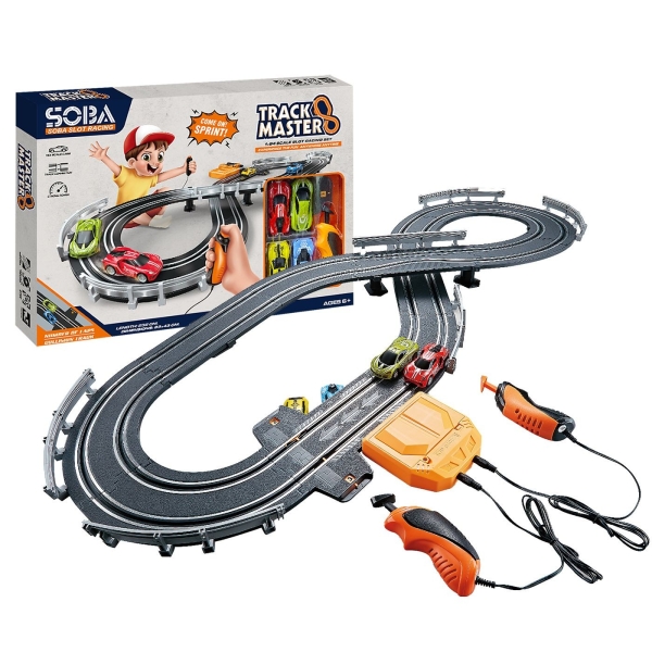 Αυτοκινητόδρομος Track Master 232cm 48x33x5cm ToyMarkt 88864 - 1 τμχ