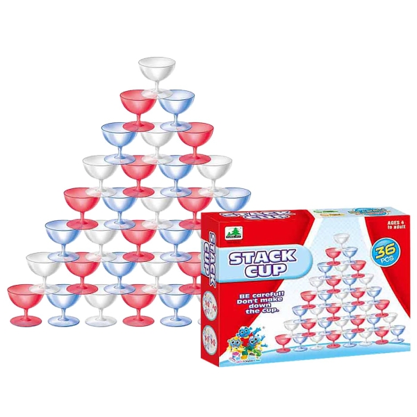 Επιτραπέζιο Ισορροπίας με Κύπελλα 24x18x4cm ToyMarkt 891908 - 1 τμχ
