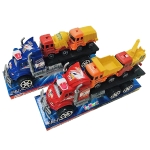 Φορτηγό Friction με 2 Δομικά Οχήματα 26x12x8cm ToyMarkt 902288 - 1 τμχ