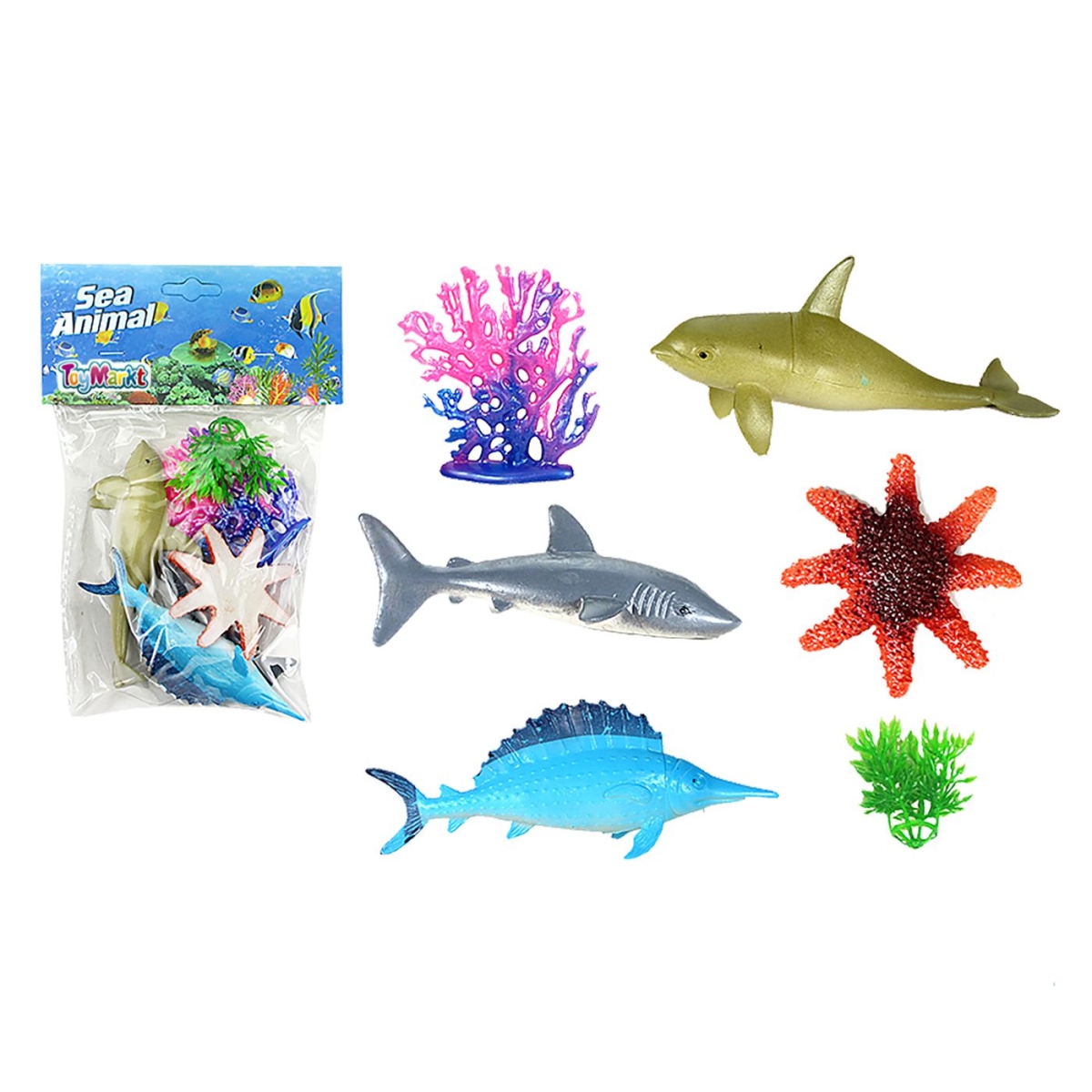 Σετ ζώα της Θάλασσας 24x15cm ToyMarkt 913184 - 1 τμχ - Image 2