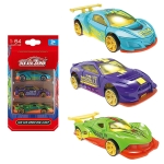 Σετ 3 Οχήματα die Cast Metal Free Wheels 19x10x3,5cm ToyMarkt 913628 - 1 τμχ - Image 2
