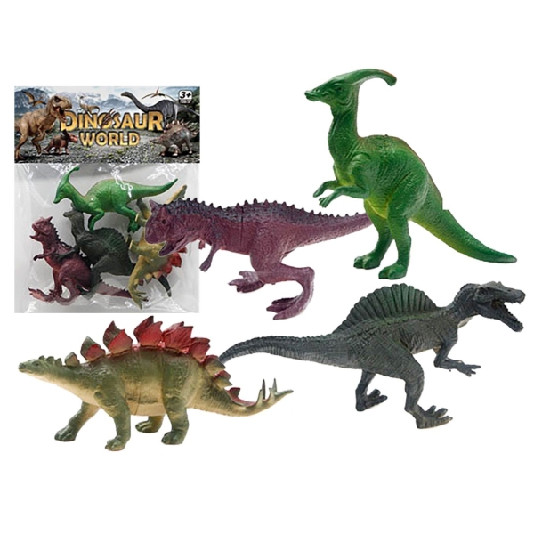 Δεινόσαυροι σετ 4 τεμ 26x23cm ToyMarkt 913684 - 1 τμχ