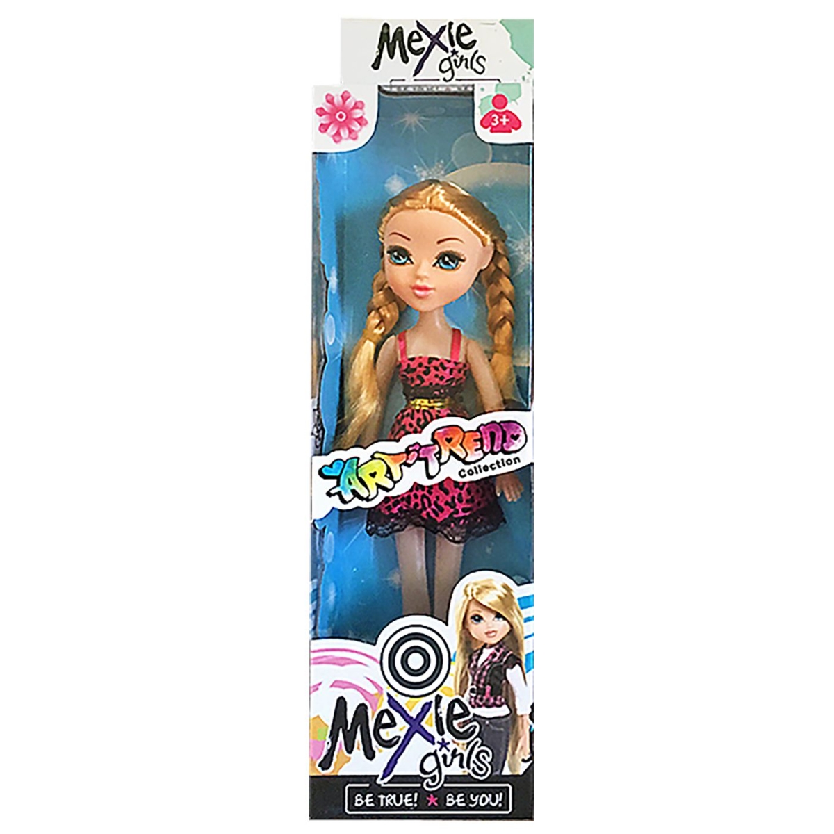 Κούκλα ArtTrend Πλεξούδες 32x8,5cm ToyMarkt 922123 - 1 τμχ - Image 2