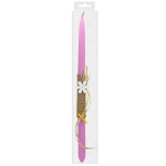 Πασχαλινή Λαμπάδα Ξύλινο Λουλούδι 37cm Bunny's 931940 - Image 2