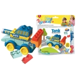 Τουβλάκια Τανκ 17 Τεμ. 3+ Ετών 22x19cm ToyMarkt 95454 - 1 τμχ