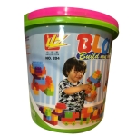 Κουβάς με 30 Τουβλάκια. 3+ Ετών 24x ø23,5cm ToyMarkt 95461 - 1 τμχ