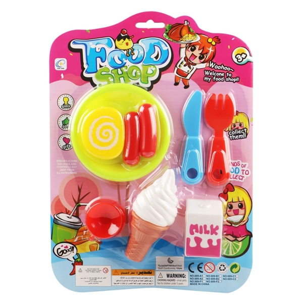 Κουζινικά Μικρή Καρτέλα Food Shop 31x22x5cm ToyMarkt 971098 - 1 τμχ