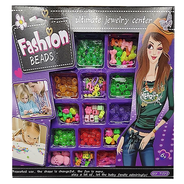 Χάντρες για Κοσμήματα σετ 31x22x2,5cm ToyMarkt 971361 - 1 τμχ