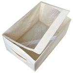 Υφασμάτινο Κουτί με Διάφανο Καπάκι 55x32x25cm Homie 1011180 - 1 τμχ