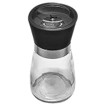 Μύλος για Αλάτι-Πιπέρι Γυαλί-Inox 13x6,5cm Homie 101696 - 1 τμχ