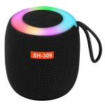 Ηχείο Bluetooth με φως & Σχοινάκι 9x8,5cm Homie 108488 - 1 τμχ