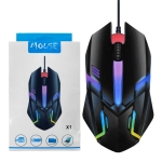 Ποντίκι Gaming Ενσύρματο RGB  JustNote 10972 - 1 τμχ