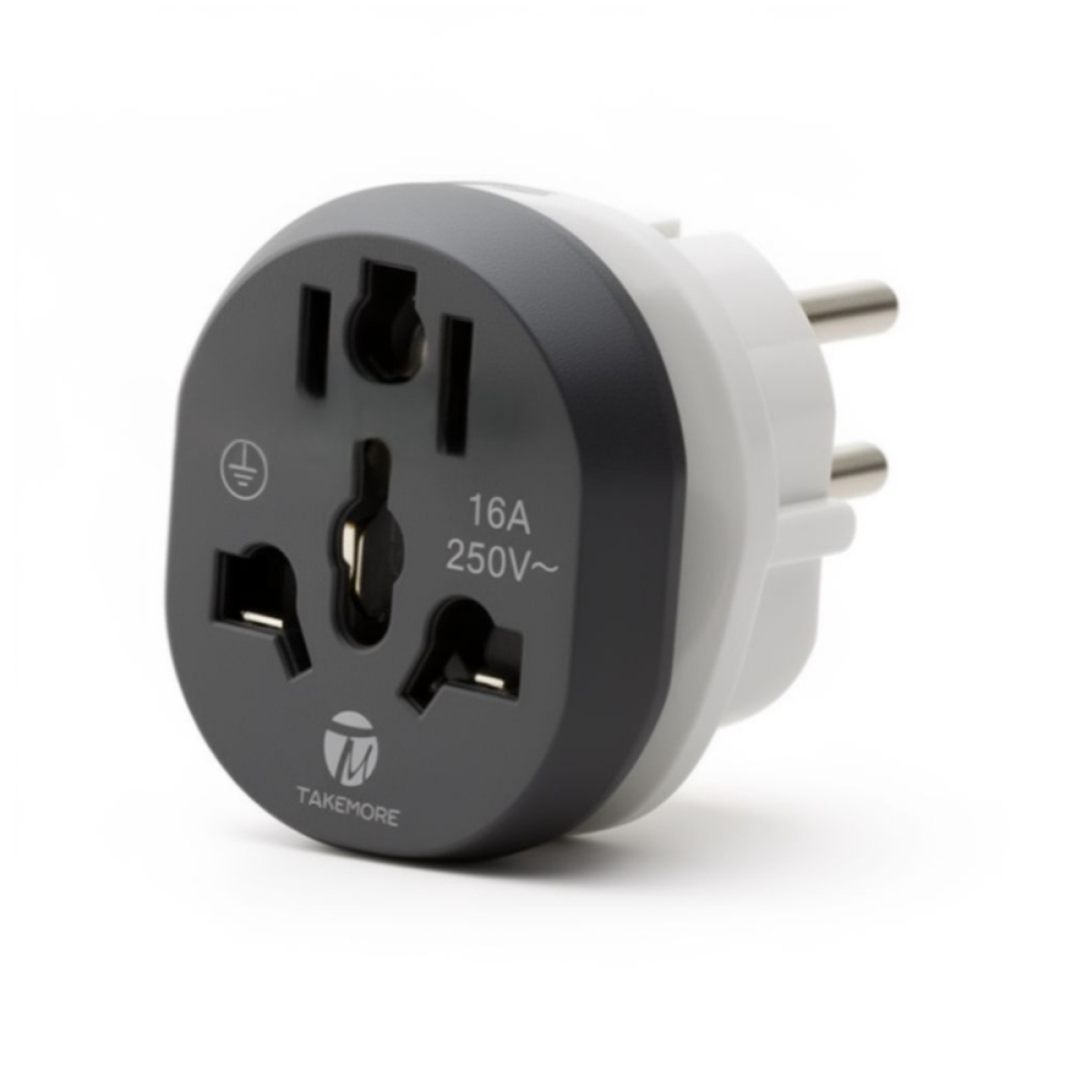 Αντάπτορας Πρίζας Universal Takemore A-10004 250V 16A (EU Plug) με Υποδοχή EU/UK/US/AU/CN