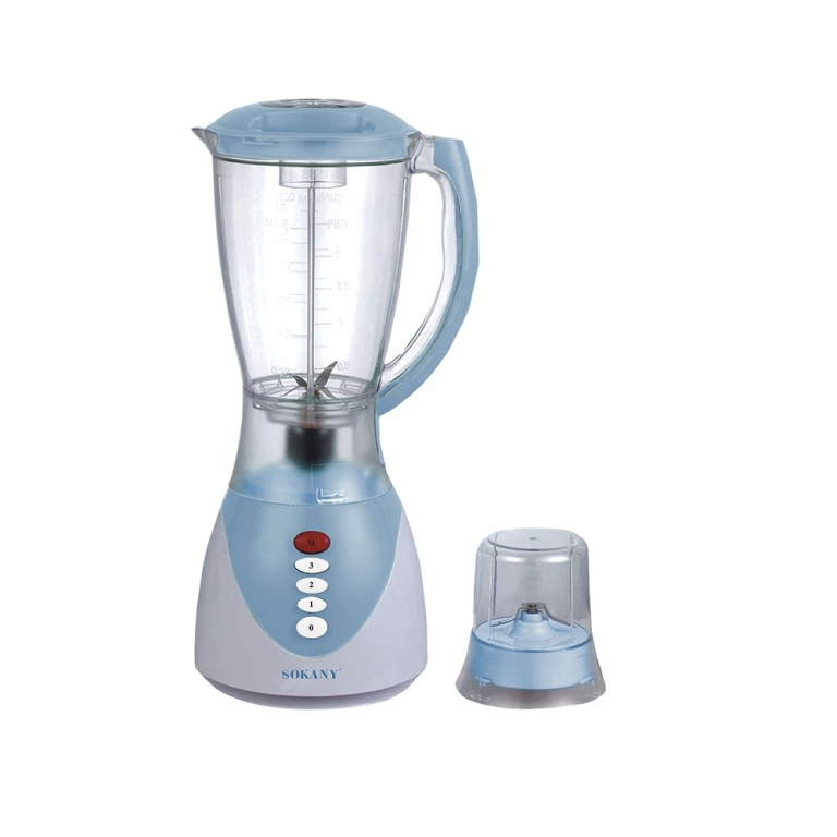 Μπλέντερ 2 Σε 1 Με Μύλο 450W 1,5L Sokany SK-03080