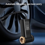 Ασύρματη Φορητή Αντλία Αέρα & Ηλεκτρική Σκούπα Αυτοκινήτου 5 Σε 1 Με Ψηφιακό Μανόμετρο Και LED HB-805 - Image 5