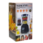 Μπλέντερ 2 Σε 1 Με Μύλο 500W 1,6L Sokany SK-03041