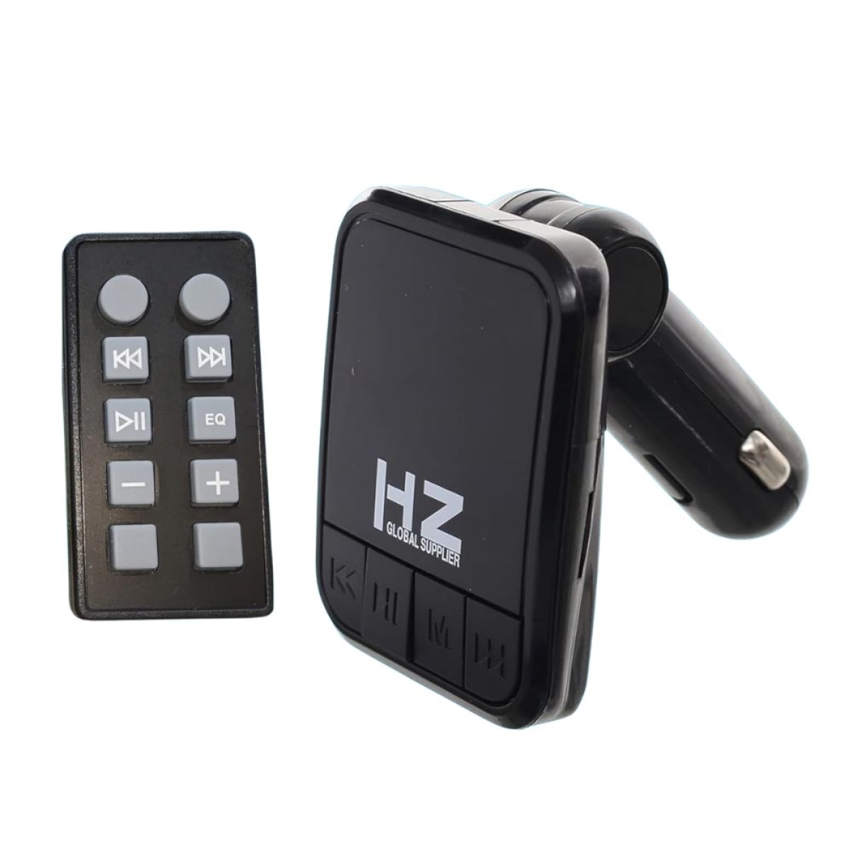 Bluetooth FM Transmitter Αυτοκινήτου HZ H38A MP3 Player με 2 USB, TF Card, AUX, Οθόνη & Τηλεχειριστήριο – 12V