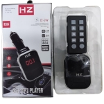 Bluetooth FM Transmitter Αυτοκινήτου HZ H38A MP3 Player με 2 USB, TF Card, AUX, Οθόνη & Τηλεχειριστήριο – 12V