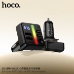 Bluetooth FM Transmitter HOCO E89 45W με USB-A & USB-C PD 30W, Bluetooth 5.4 - Μαύρο