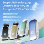 Bluetooth Hands-free Clip-On Headset V6.0 με LED Ένδειξη & Μείωση Θορύβου K88 Pro – Μαύρο