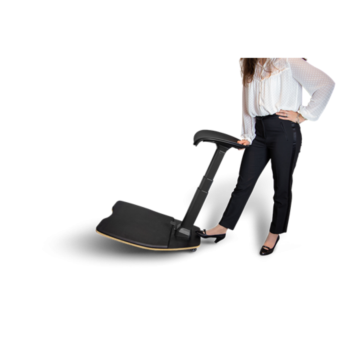 Deltaco Office DELO-0302 Εργονομικό Κάθισμα Γραφείου με Anti-Fatigue Mat - Image 4