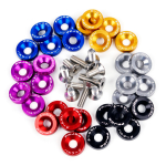 Διακοσμητικές Ροδέλες Με Βίδες M6 Για Αυτοκίνητο Σετ 10 Τεμαχίων