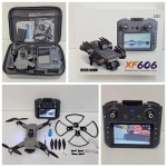 Drone XF606 με Τριπλή Κάμερα Full HD, OAS 360° & Χειριστήριο με Ενσωματωμένη Οθόνη HD