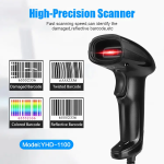 Ενσύρματο Barcode Scanner 1D CCD JG1011 - Image 2
