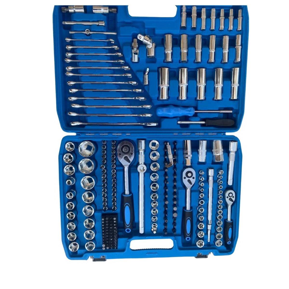 Επαγγελματικό Σετ Καρυδάκια & Κατσαβιδόμυτες – 216 τμχ (1/4”, 3/8”, 1/2” DR)