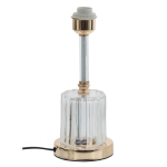 Eπιτραπέζιο Διακοσμητικό Φωτιστικό 42cm Με Υφασμάτινο Λευκό Αμπαζούρ - Image 5