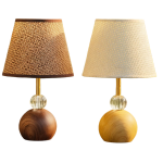 Eπιτραπέζιο Διακοσμητικό Φωτιστικό Κεραμικό Με Αμπαζούρ