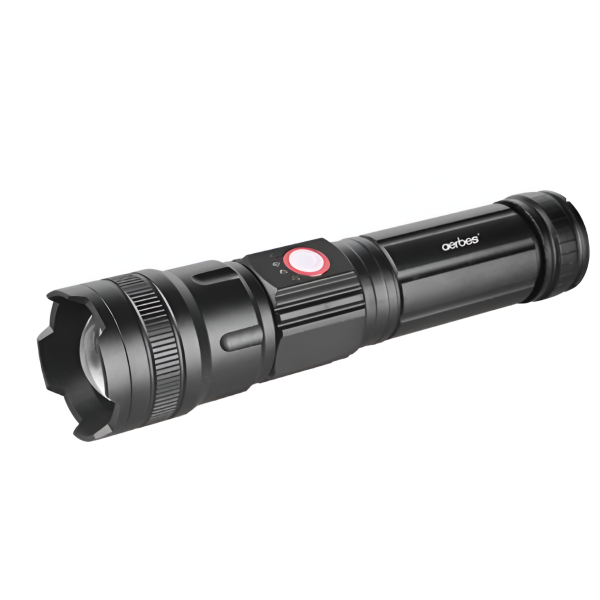 Φακός LED 10W Επαναφορτιζόμενος Με Μπαταρία 1200mAh Aerbes AB-Z1174
