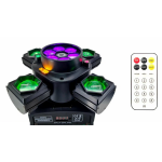 Φωτορυθμικό LED με Ρομποτική Κεφαλή RGB Multi-Effects με Τηλεχειριστήριο