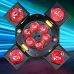 Φωτορυθμικό LED με Ρομποτική Κεφαλή RGB Multi-Effects με Τηλεχειριστήριο - Image 4