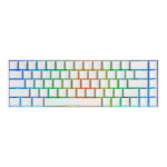 Deltaco Gaming WK95R Πληκτρολόγιο Ασύρματο 2.4GHz BT Μηχανικό 65% RGB Red Switches UK Layout Λευκό GAM-100-W-UK - Image 4