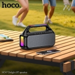 HOCO HC47 Φορητό Αδιάβροχο Bluetooth Ηχείο 30W με RGB Φωτισμό & TWS