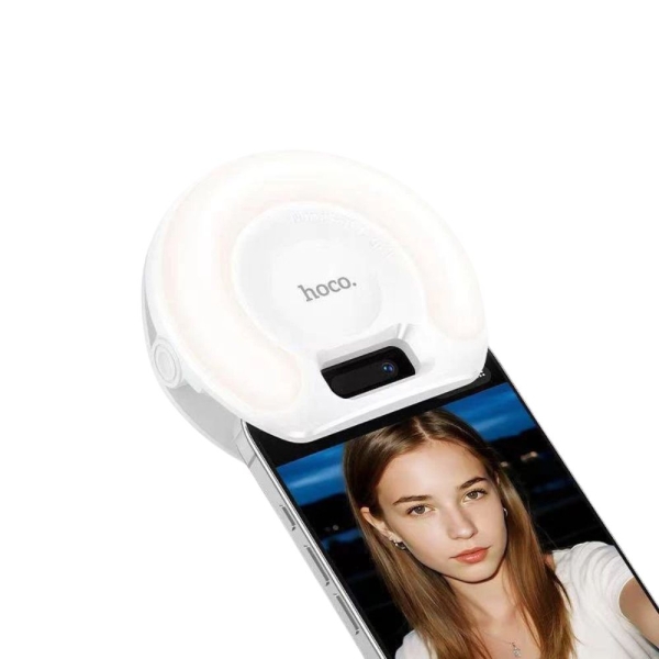 HOCO K160 Clip-On LED Fill Light για Live Streaming, Selfie & Video