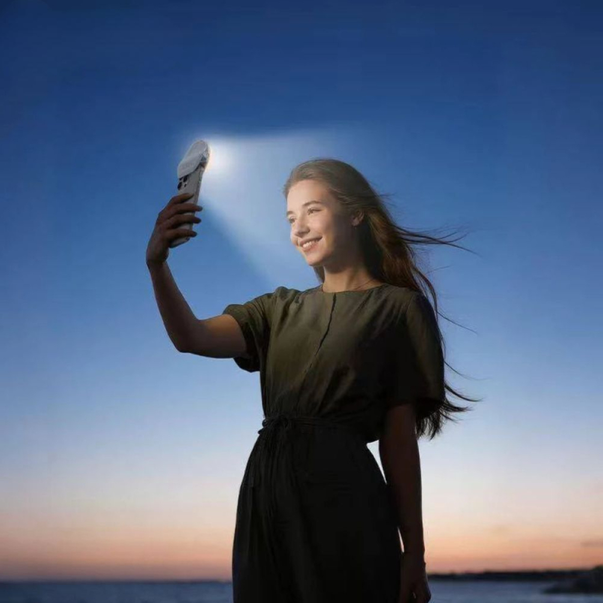 HOCO K160 Clip-On LED Fill Light για Live Streaming, Selfie & Video