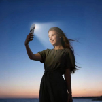 HOCO K160 Clip-On LED Fill Light για Live Streaming, Selfie & Video