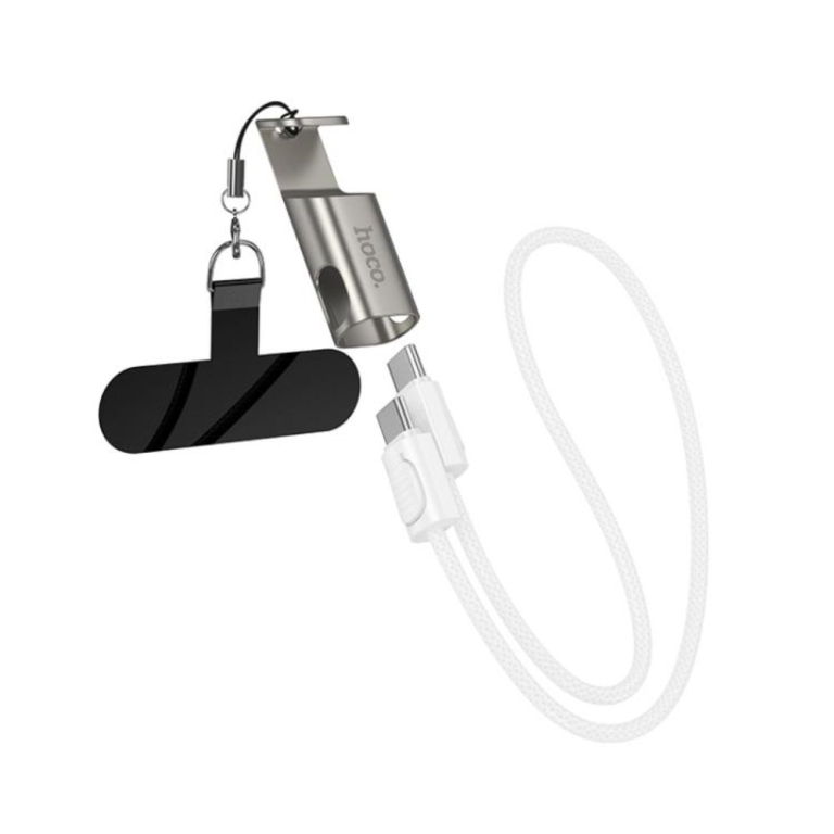 HOCO X126 Καλώδιο Φόρτισης Type-C σε Type-C 3-σε-1 PD 60W με Λουράκι